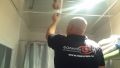 Монтаж дымового извещателя на зеркальный потолок